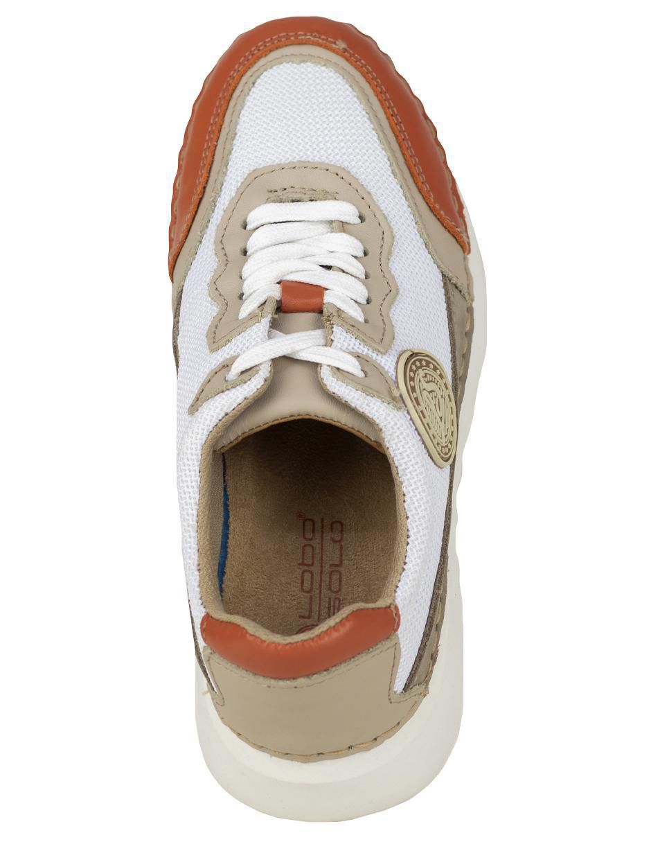 Tenis lobo solo para mujer