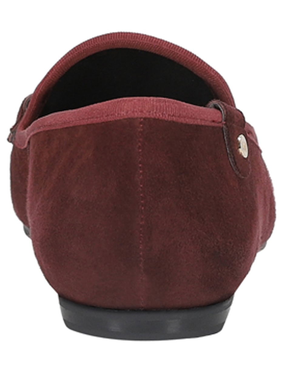 Mocasín de piel para mujer