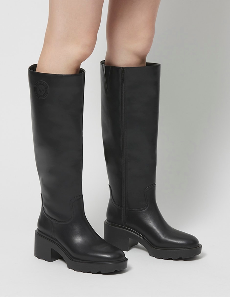 Bota abajo de la rodilla para mujer 8