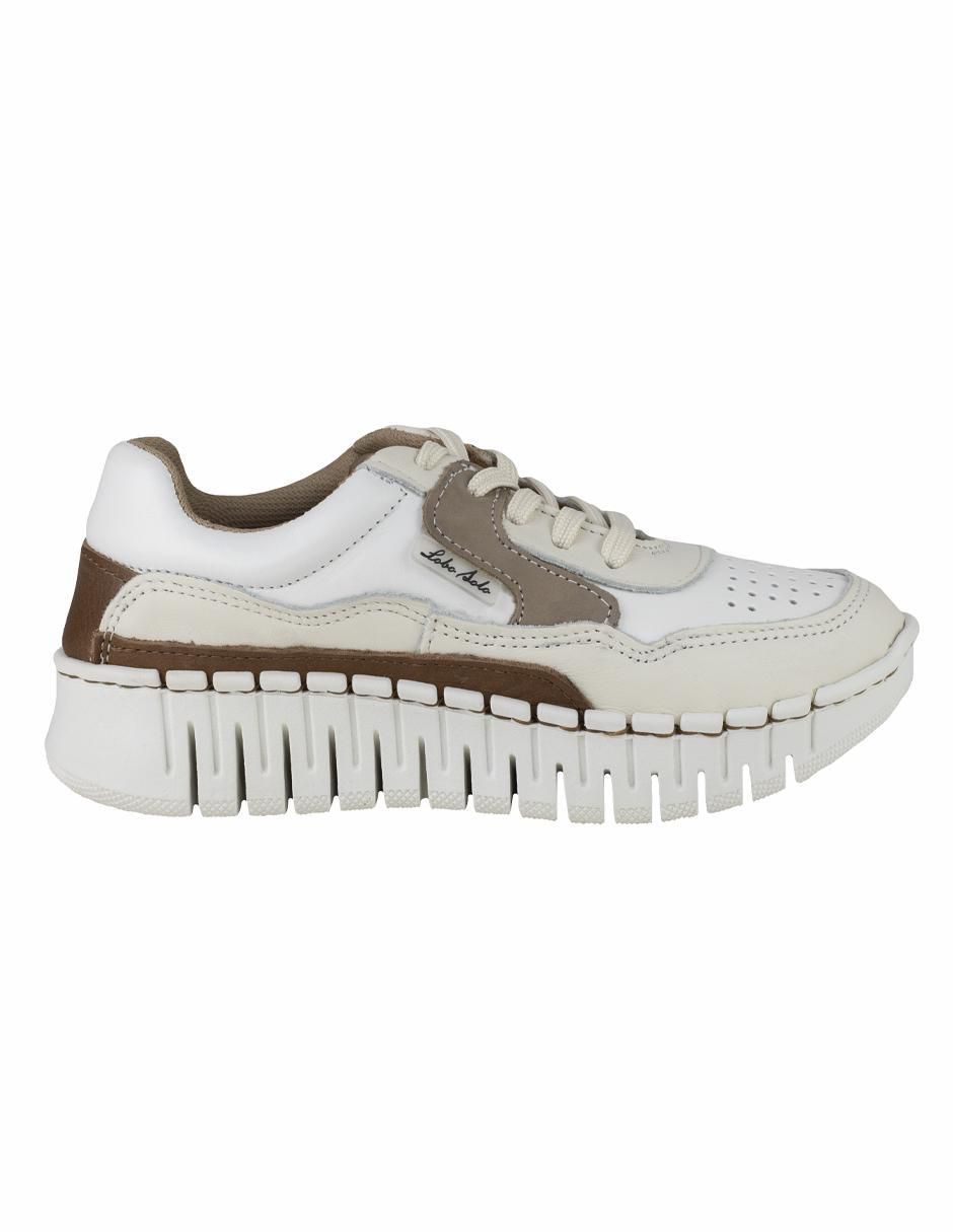 Tenis lobo solo para mujer