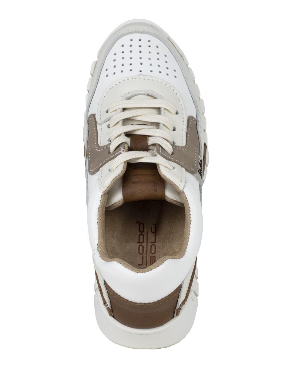 Tenis lobo solo para mujer