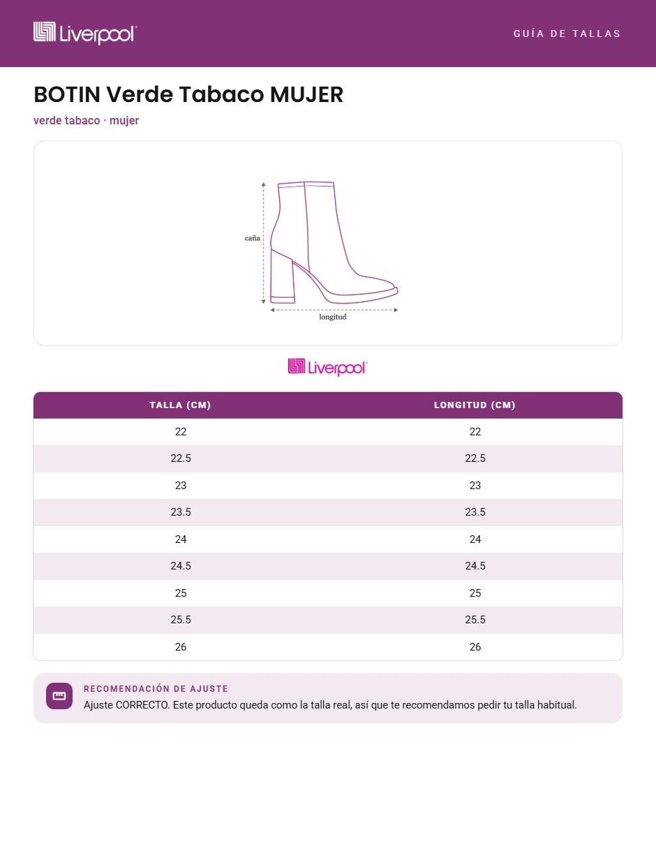 Bota arriba del tobillo de piel para mujer
