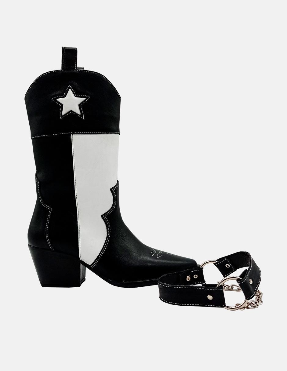 Bota abajo de la rodilla Elán Choose Your Way de piel para mujer