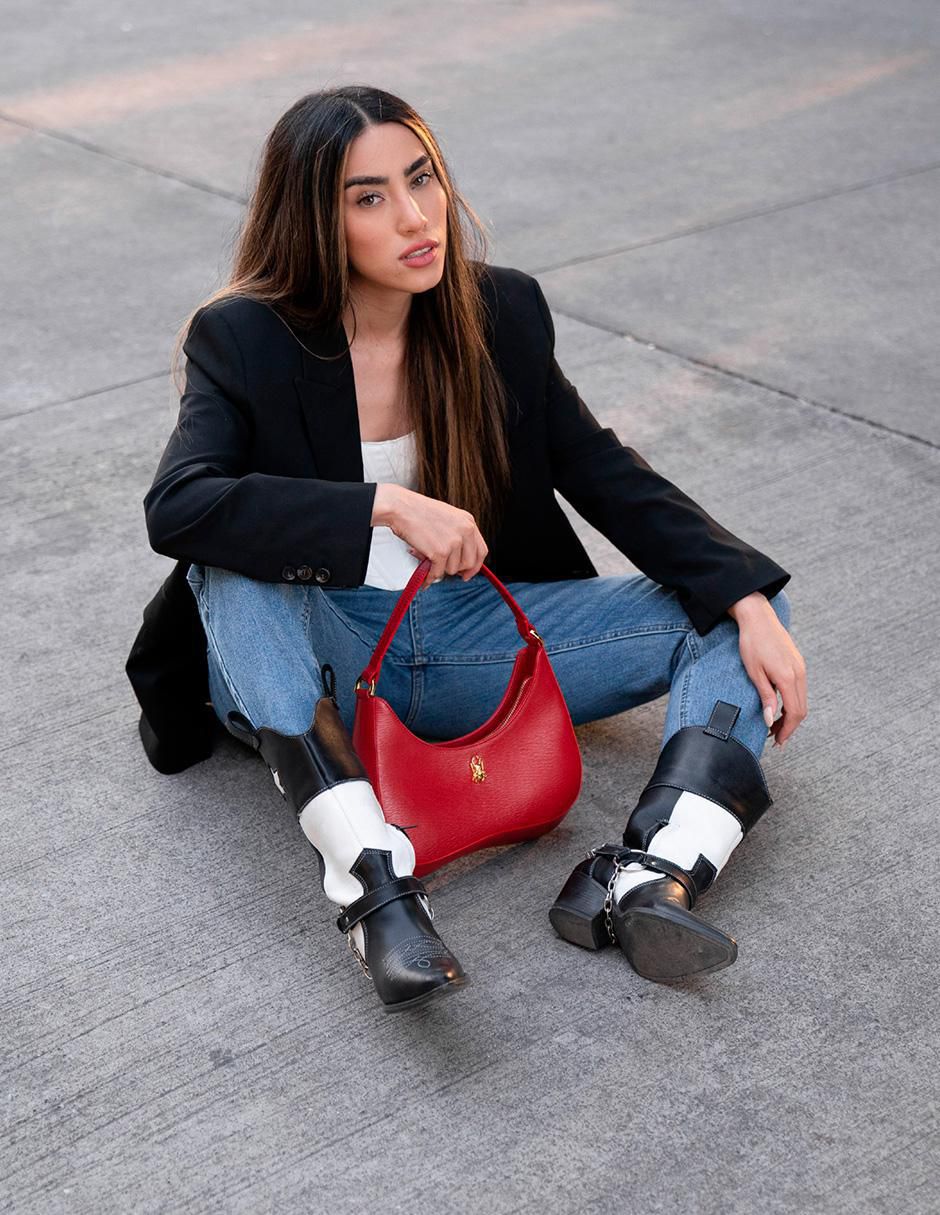 Bota abajo de la rodilla Elán Choose Your Way de piel para mujer