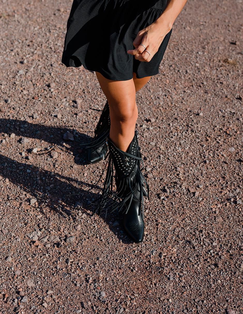 Bota abajo de la rodilla Elán Choose Your Way de piel para mujer