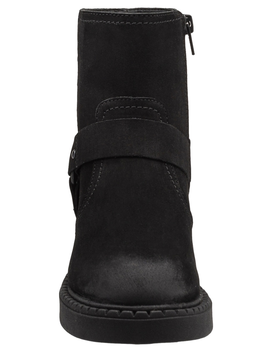 Bota arriba del tobillo de piel para mujer