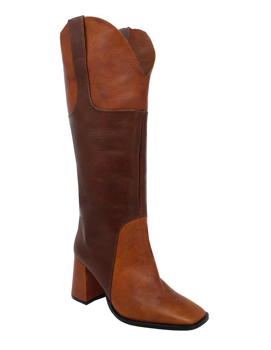 Bota abajo de la rodilla Regina Romero King de piel para mujer Bota abajo de la rodilla Regina Romero King de piel para mujer
