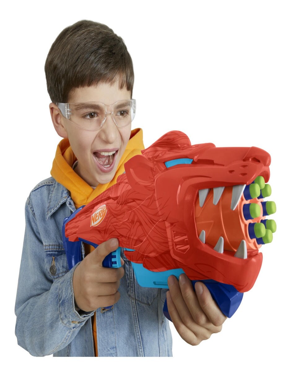 Lanzador de dardos Nerf Wild Lionfury