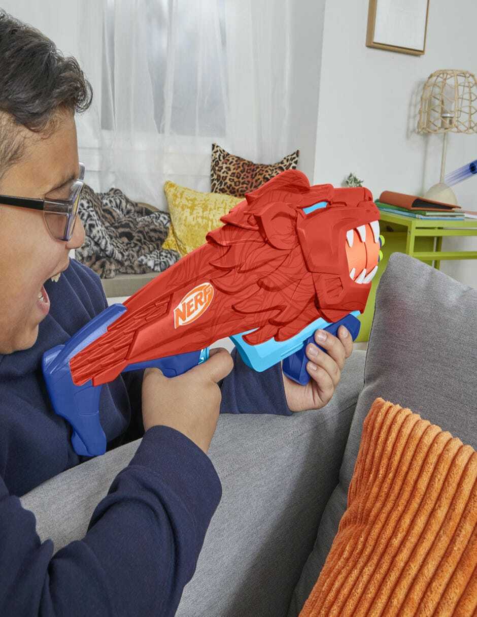 Lanzador de dardos Nerf Wild Lionfury