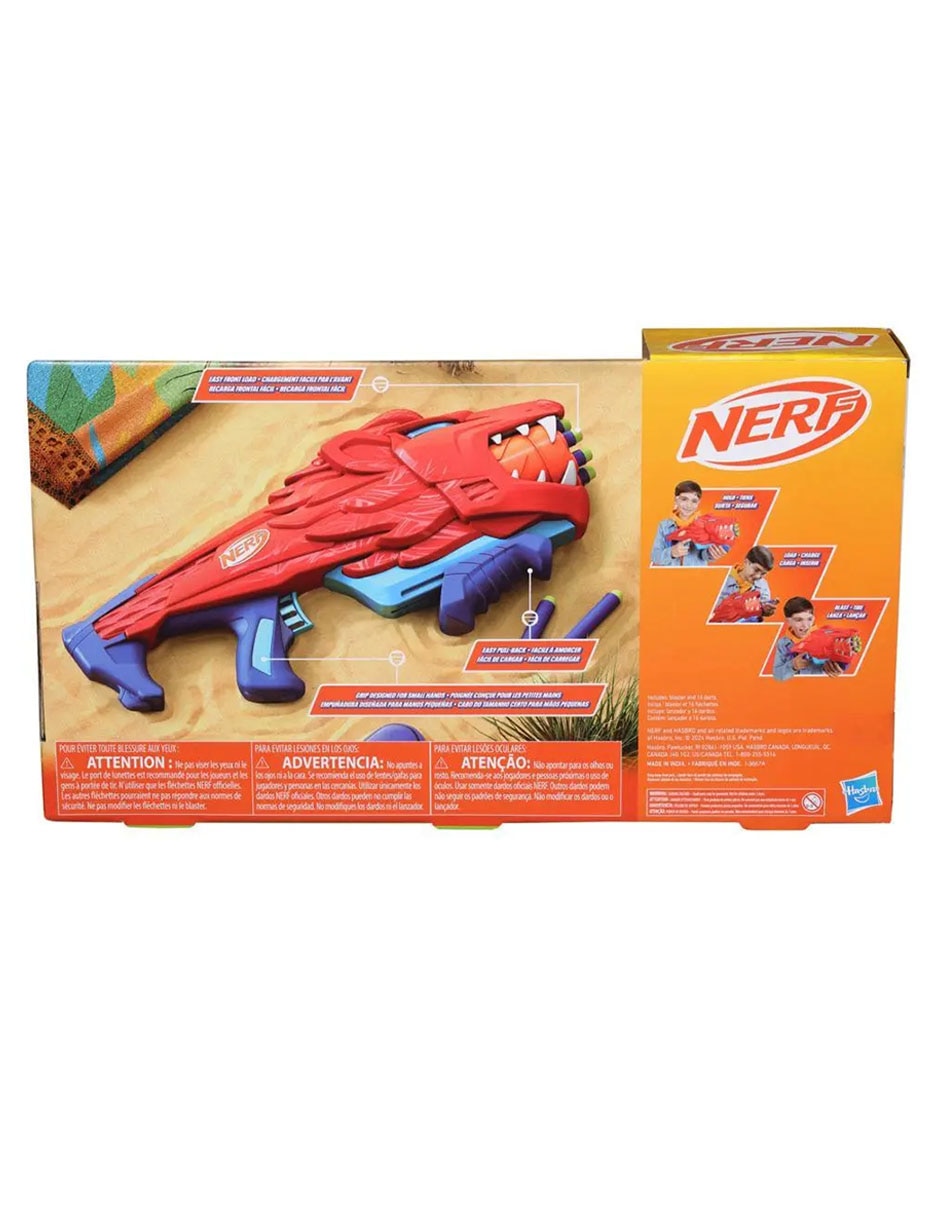 Lanzador de dardos Nerf Wild Lionfury
