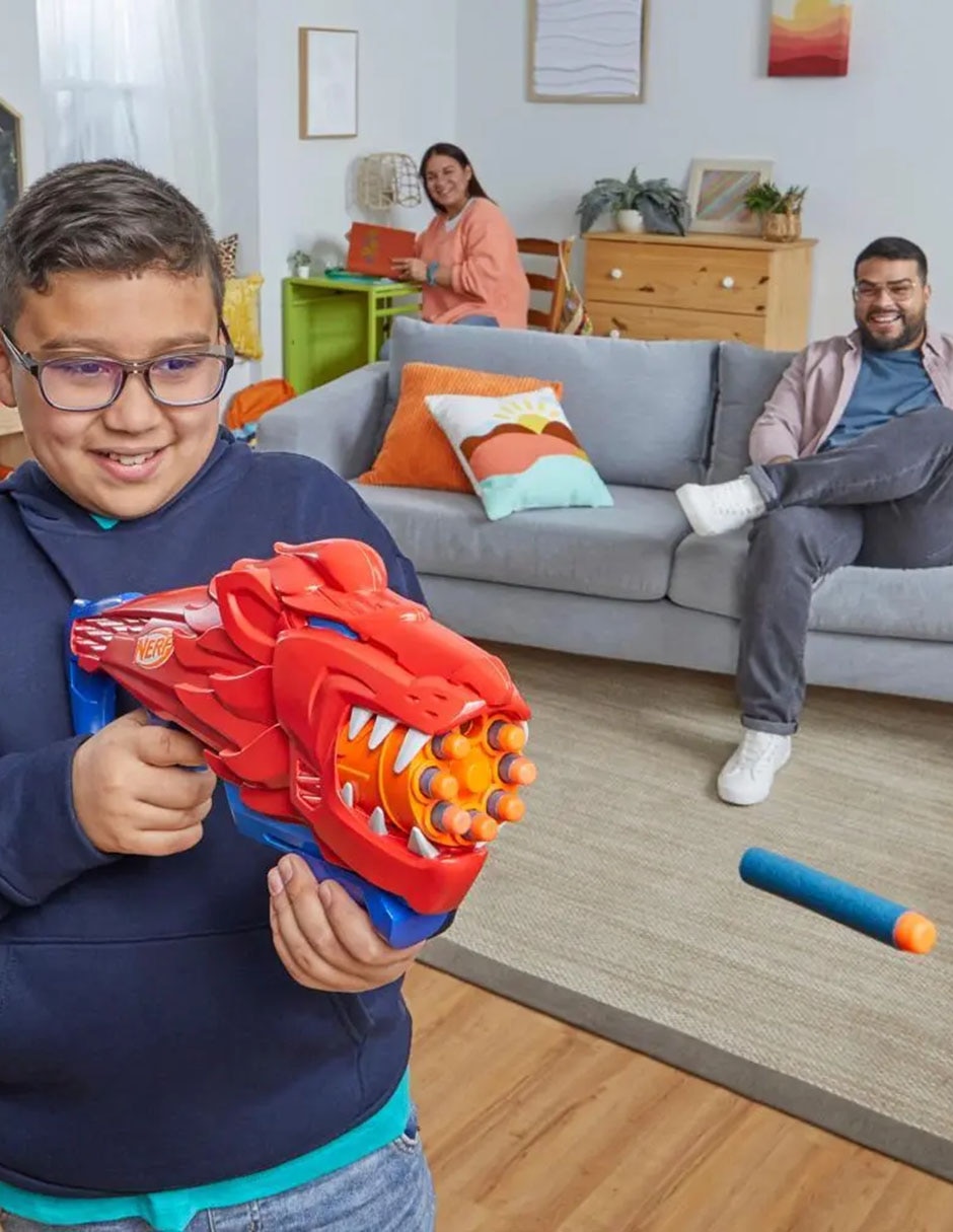 Lanzador de dardos Nerf Wild Lionfury