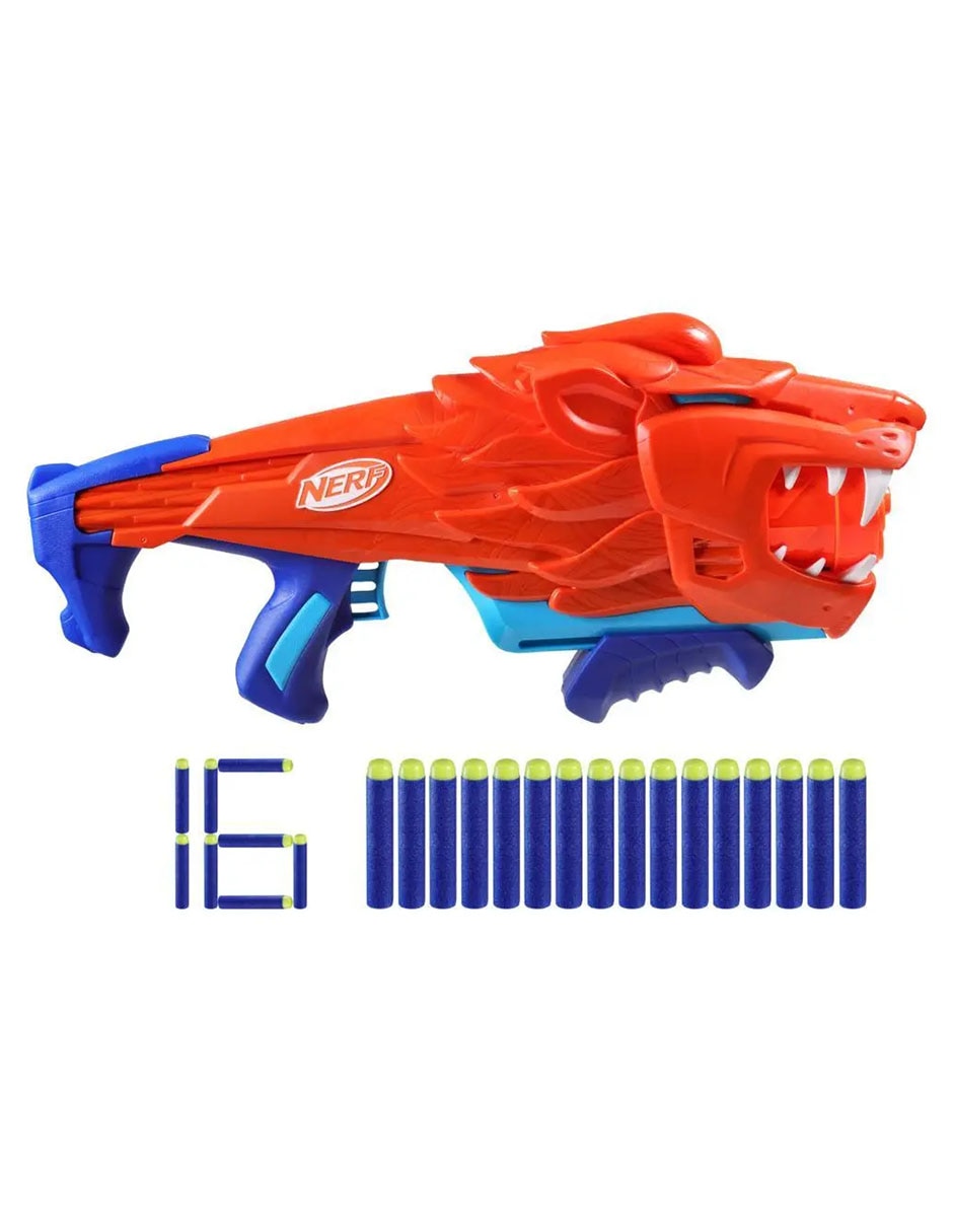 Lanzador de dardos Nerf Wild Lionfury