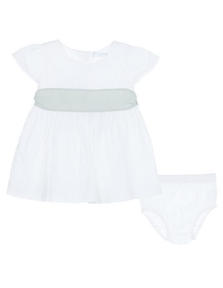 Vestido manga cap para bebé niña 1