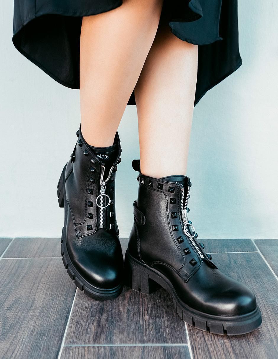 Bota al tobillo ElãN Choose Your Way de piel para mujer 5