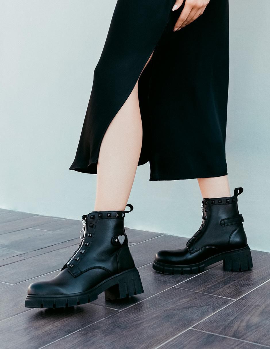 Bota al tobillo ElãN Choose Your Way de piel para mujer 6