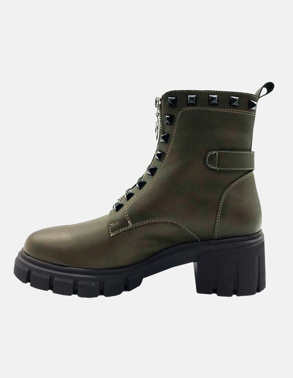 Bota arriba del tobillo Elán Choose Your Way de piel para mujer