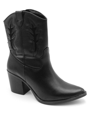 Bota arriba del tobillo de piel para mujer Bota arriba del tobillo de piel para mujer