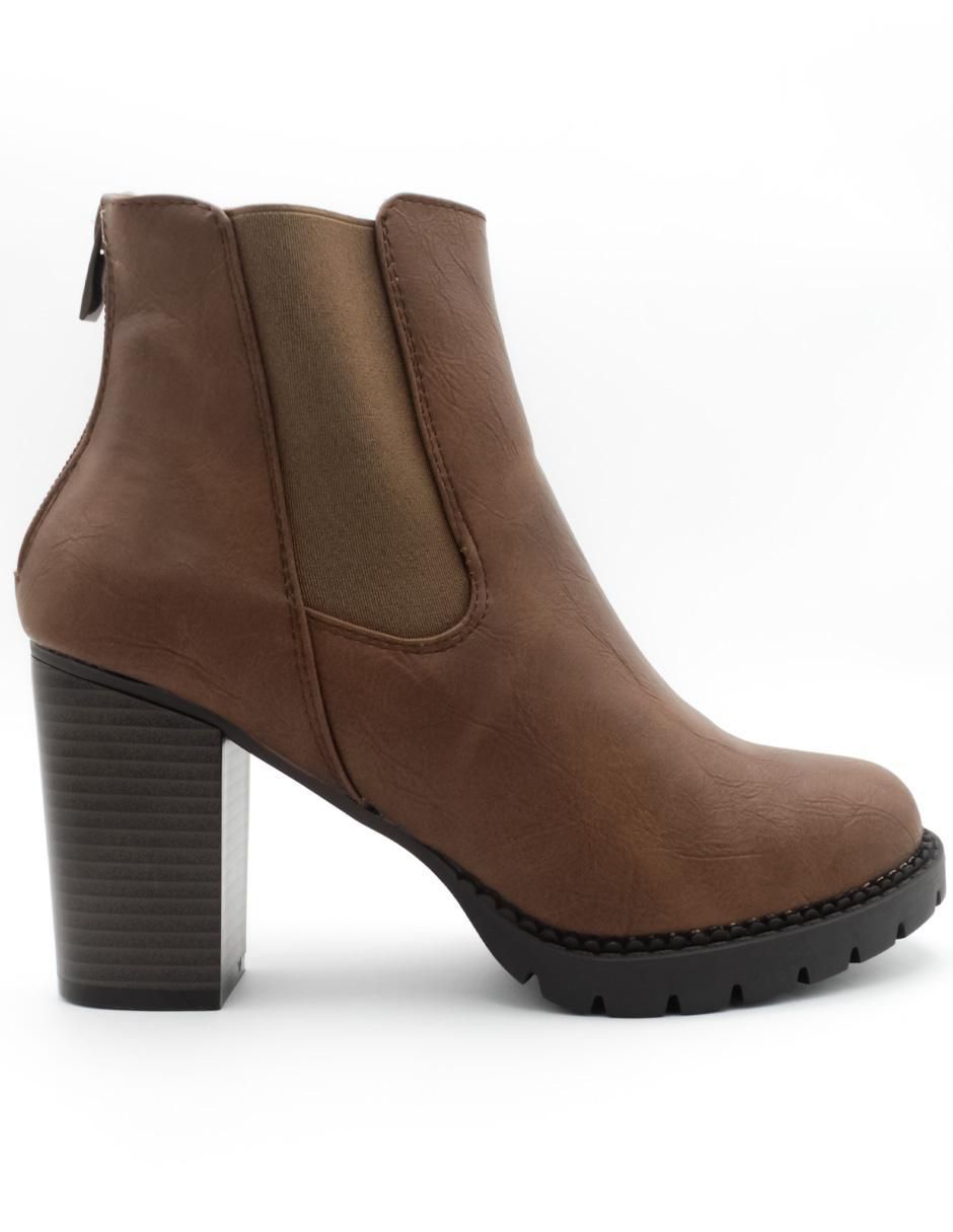 Botín arriba del tobillo Rbcollection de piel para mujer