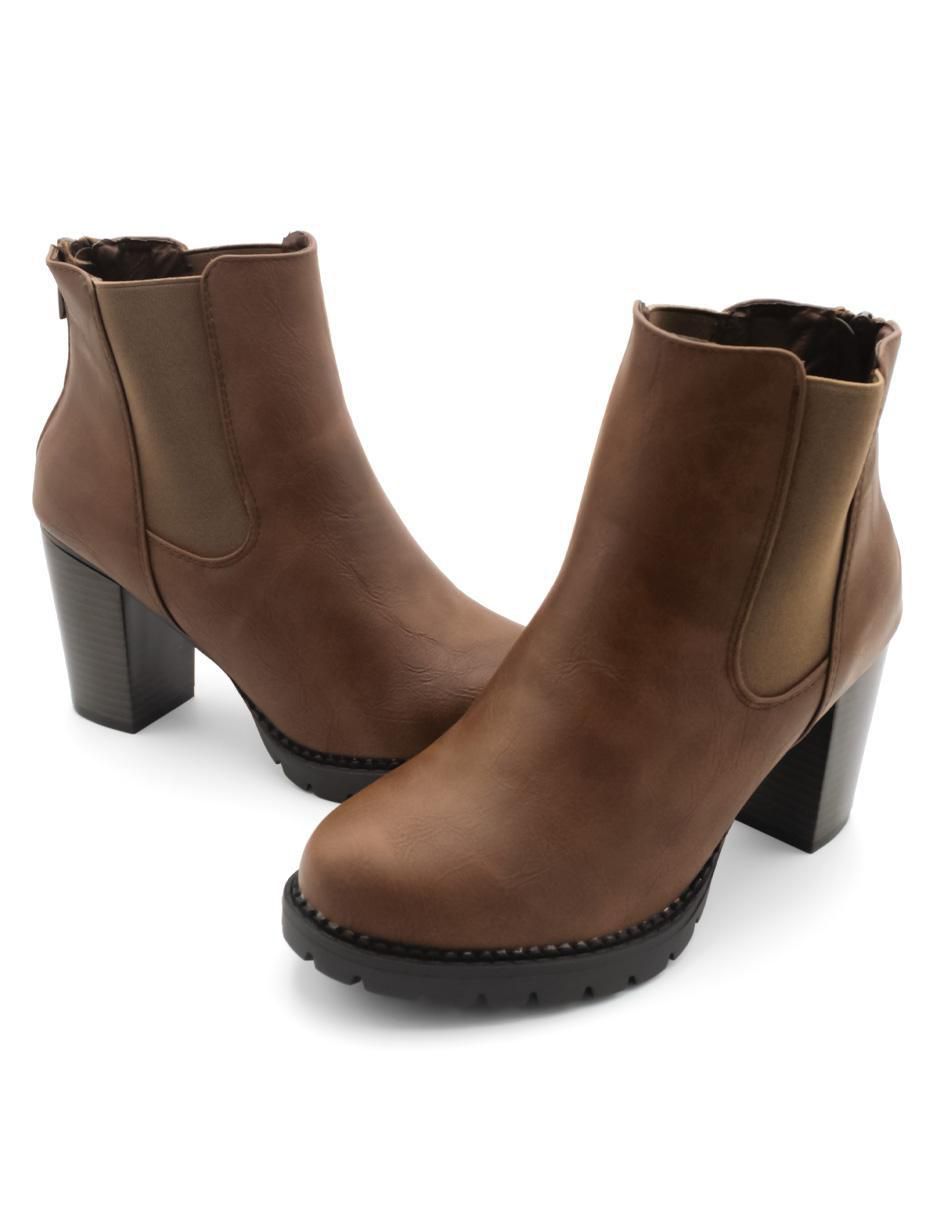 Botín arriba del tobillo Rbcollection de piel para mujer
