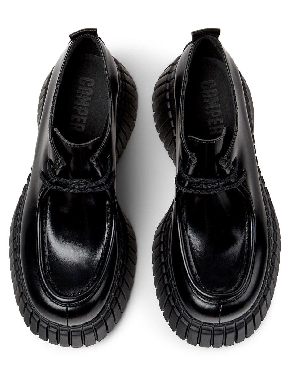 Zapato Bcn de piel para mujer
