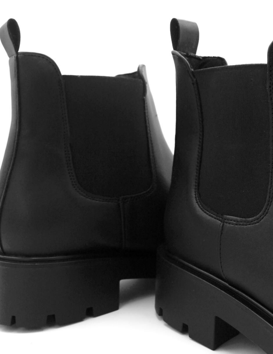 Bota arriba del tobillo de piel para mujer 6
