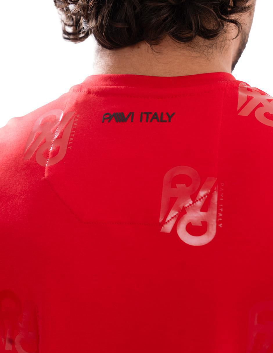 Playera Pavi Italy cuello redondo para hombre