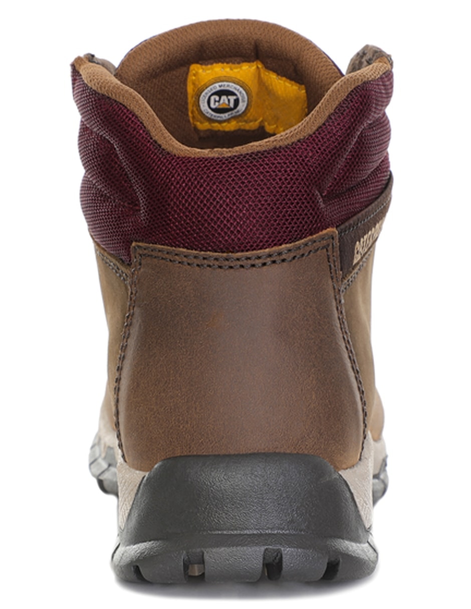 Bota arriba del tobillo Caterpillar Wilson de piel para mujer