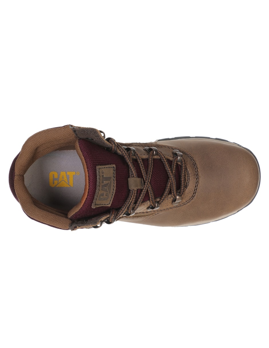Bota arriba del tobillo Caterpillar Wilson de piel para mujer