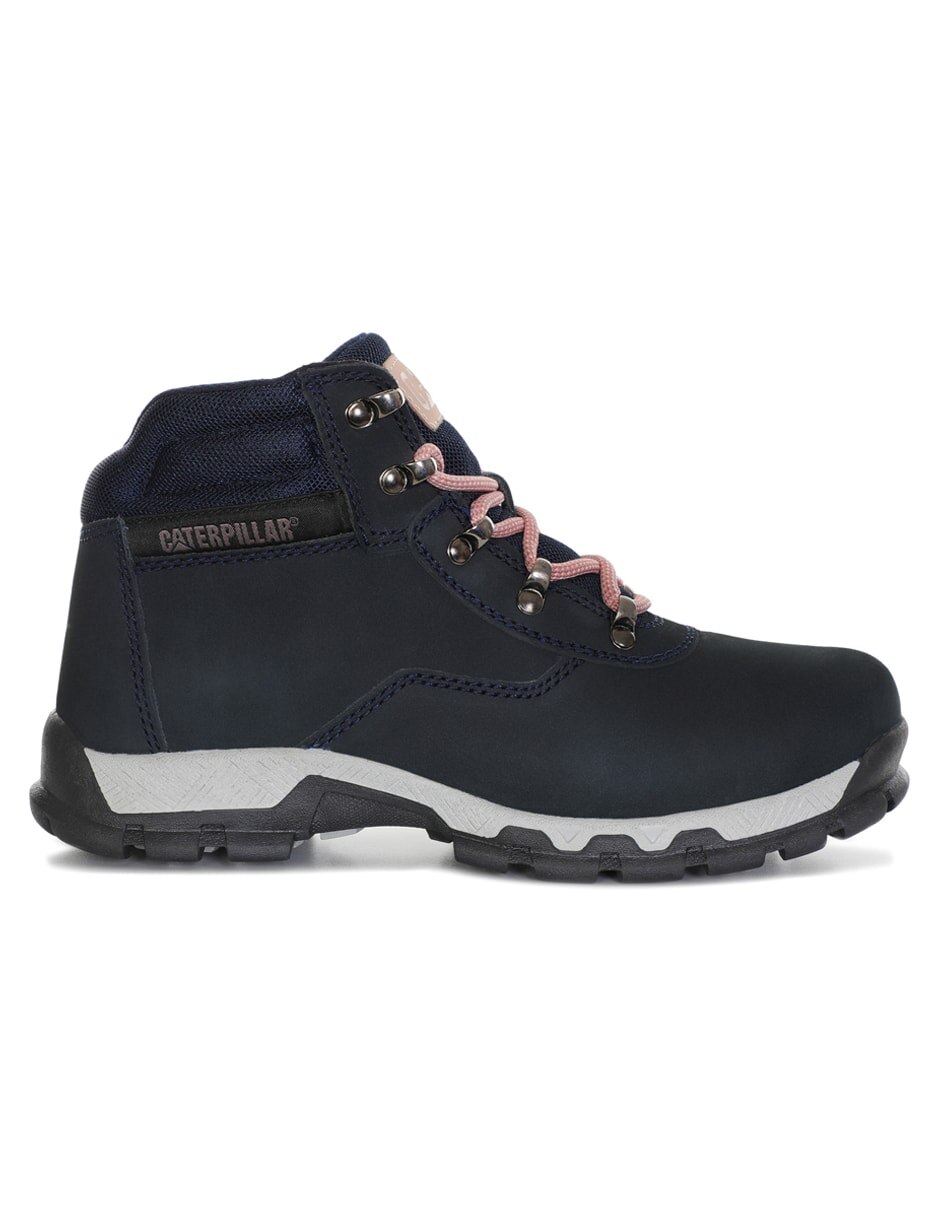 Bota arriba del tobillo de piel para mujer 4