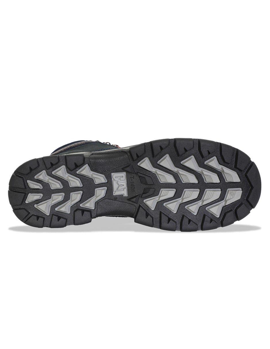 Bota arriba del tobillo de piel para mujer 5