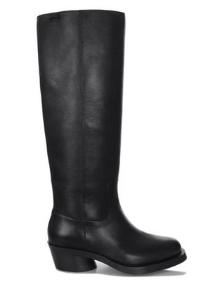 Bota abajo de la rodilla Bonnie de piel para mujer Bota abajo de la rodilla Bonnie de piel para mujer