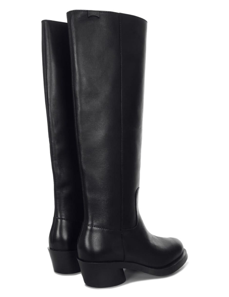 Bota abajo de la rodilla Camper Bonnie de piel para mujer