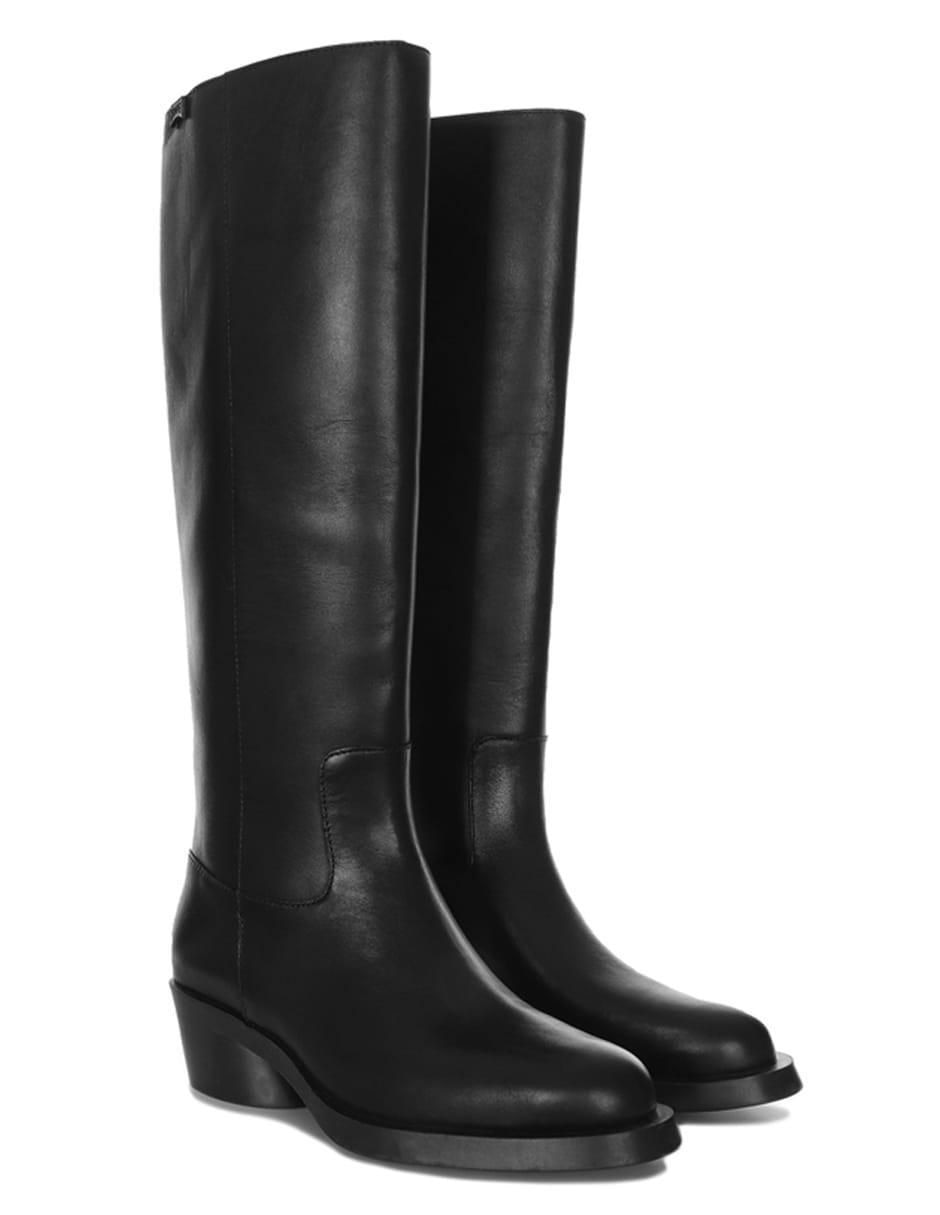 Bota abajo de la rodilla Camper Bonnie de piel para mujer