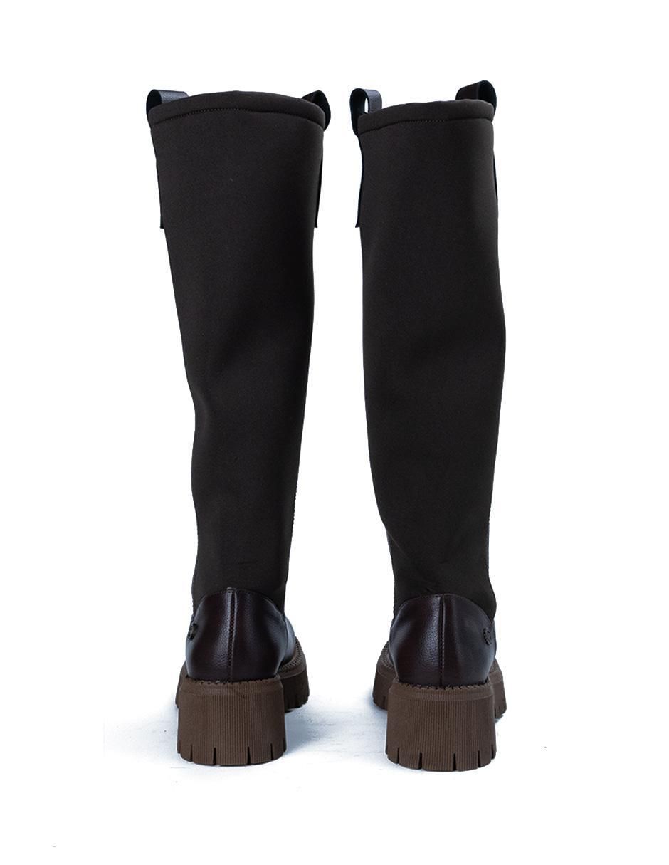 Bota abajo de la rodilla Michplas Alpes Brandy para mujer