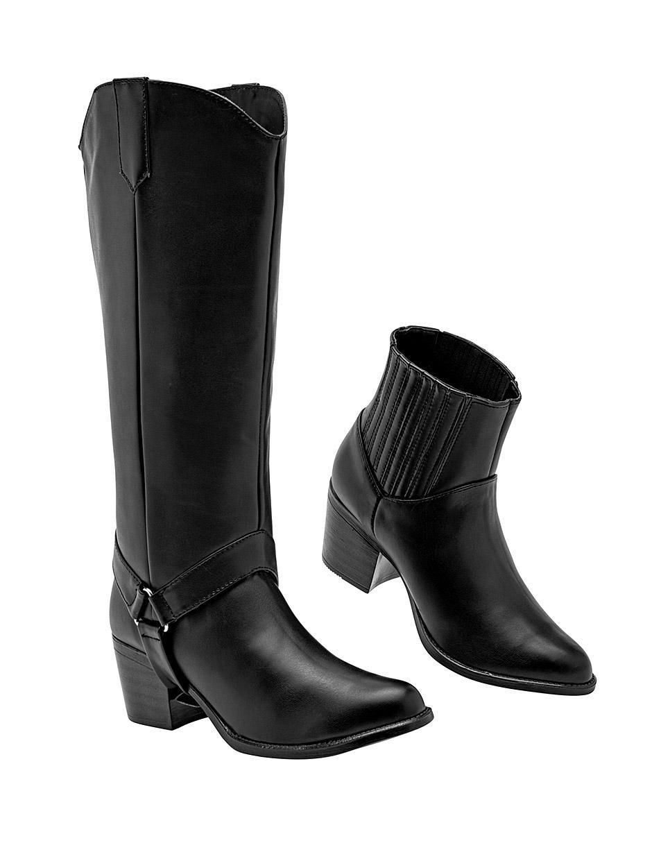 Bota arriba del tobillo Moramora para mujer
