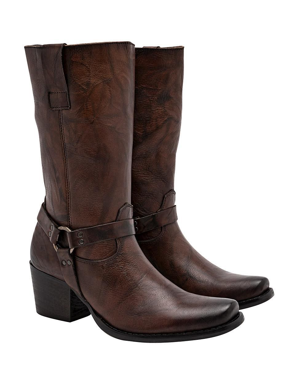 Bota arriba del tobillo Gösh de piel para mujer