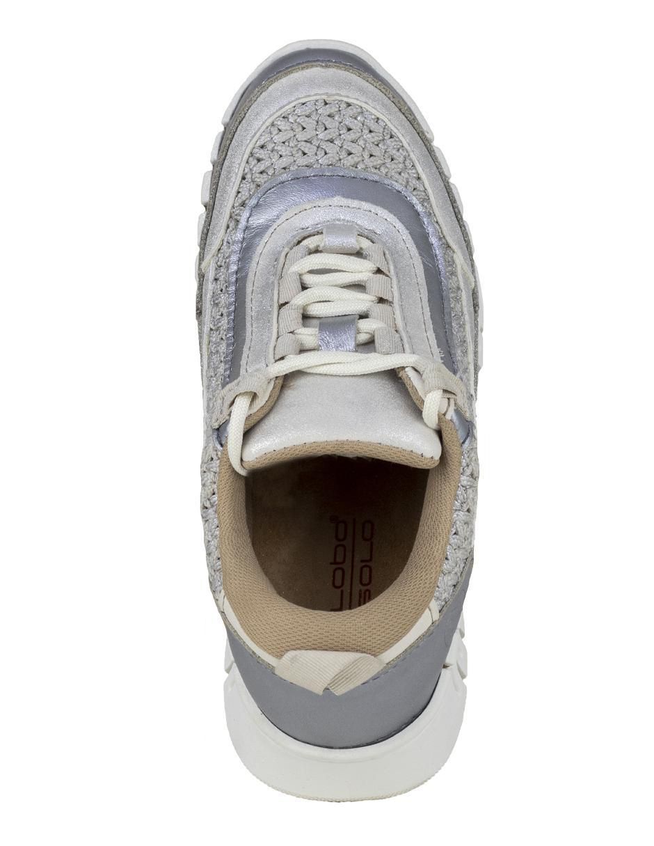 Tenis lobo solo para mujer