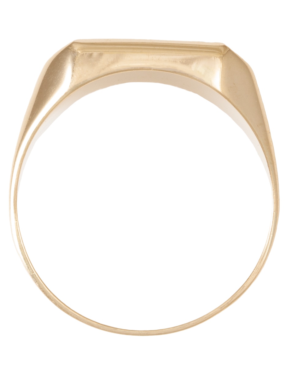 Anillo de oro mate Anillo de oro mate