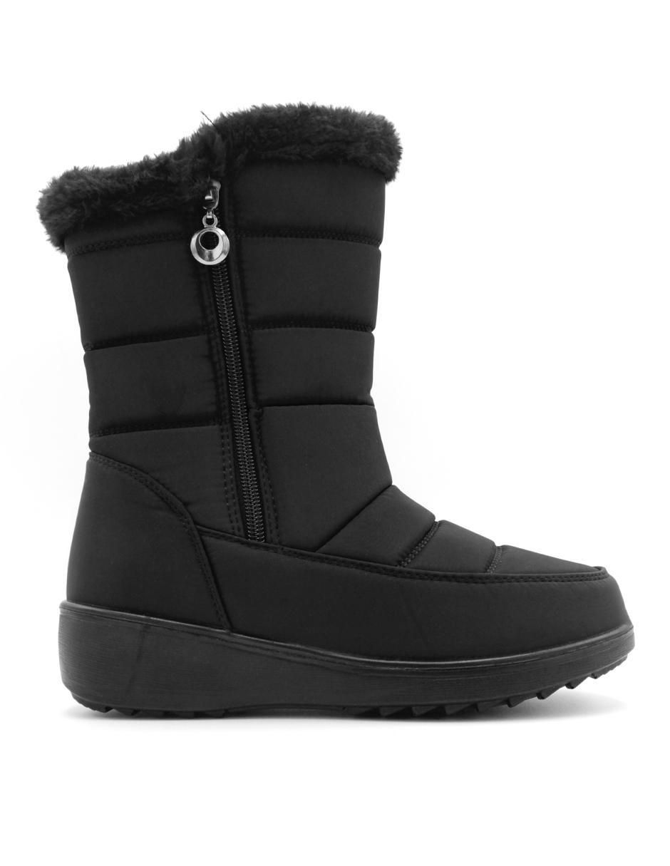 Bota media pierna Rbcollection para mujer