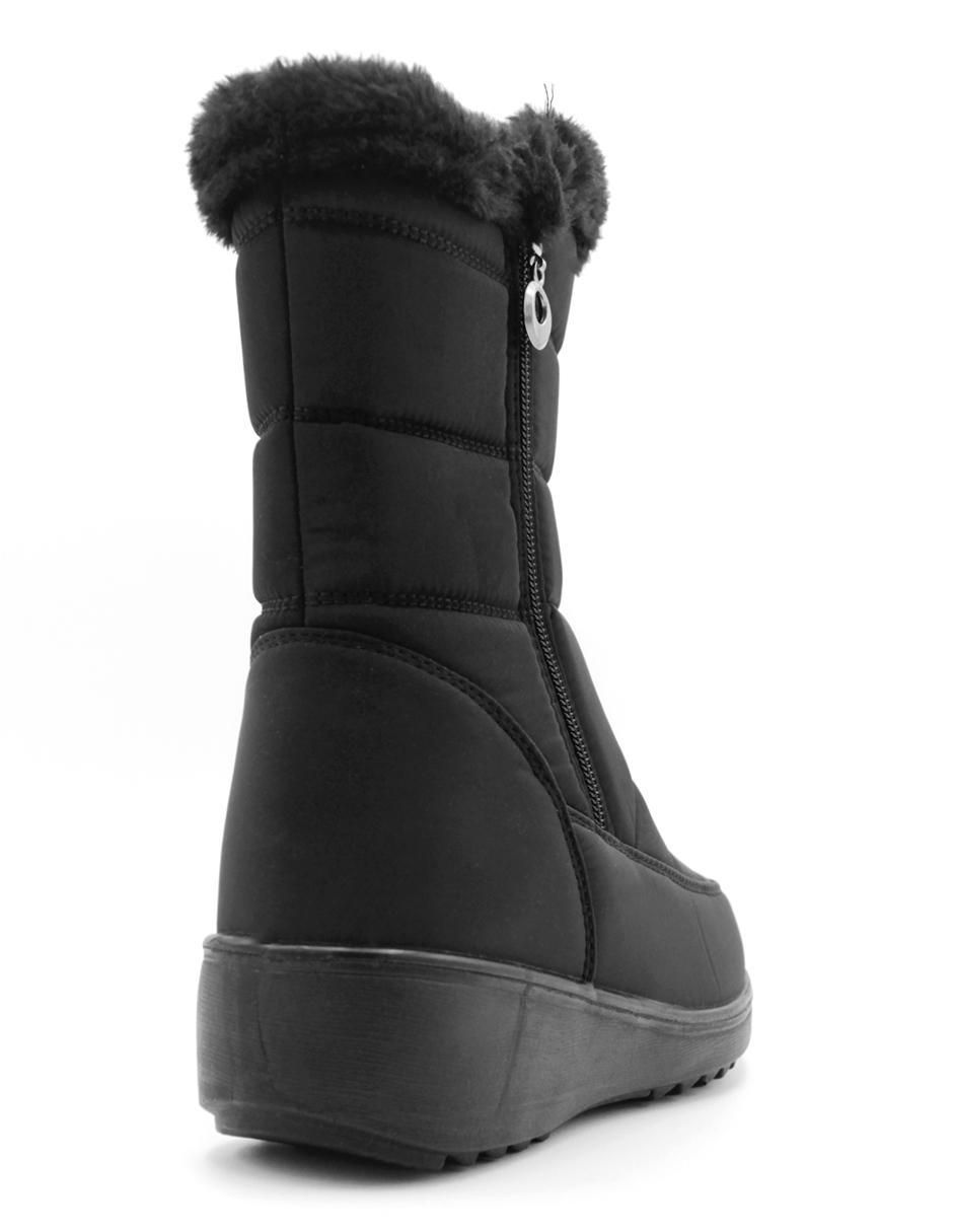 Bota media pierna Rbcollection para mujer