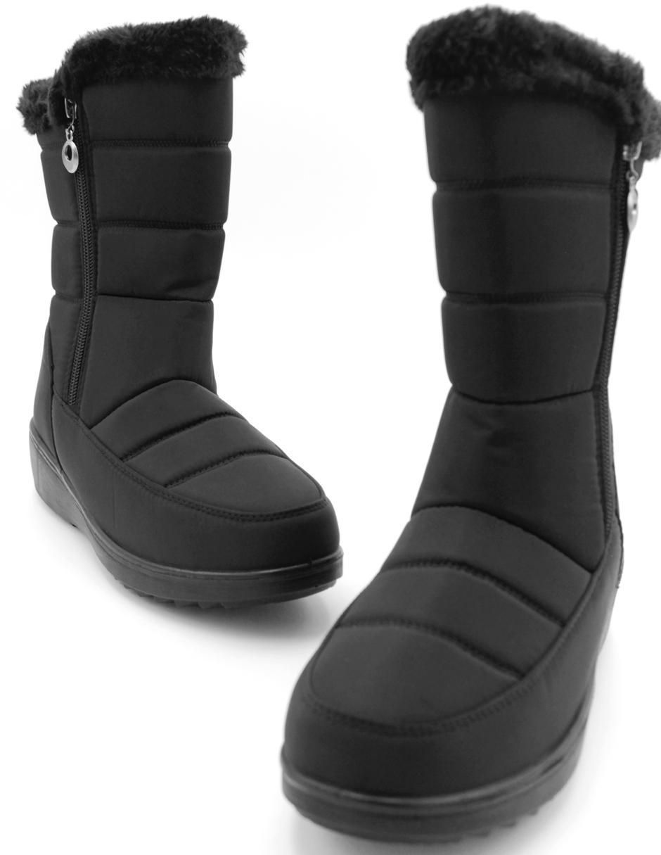 Bota media pierna Rbcollection para mujer