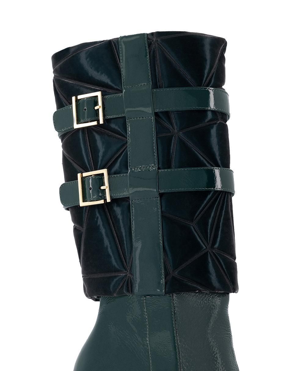 Bota media pierna para mujer