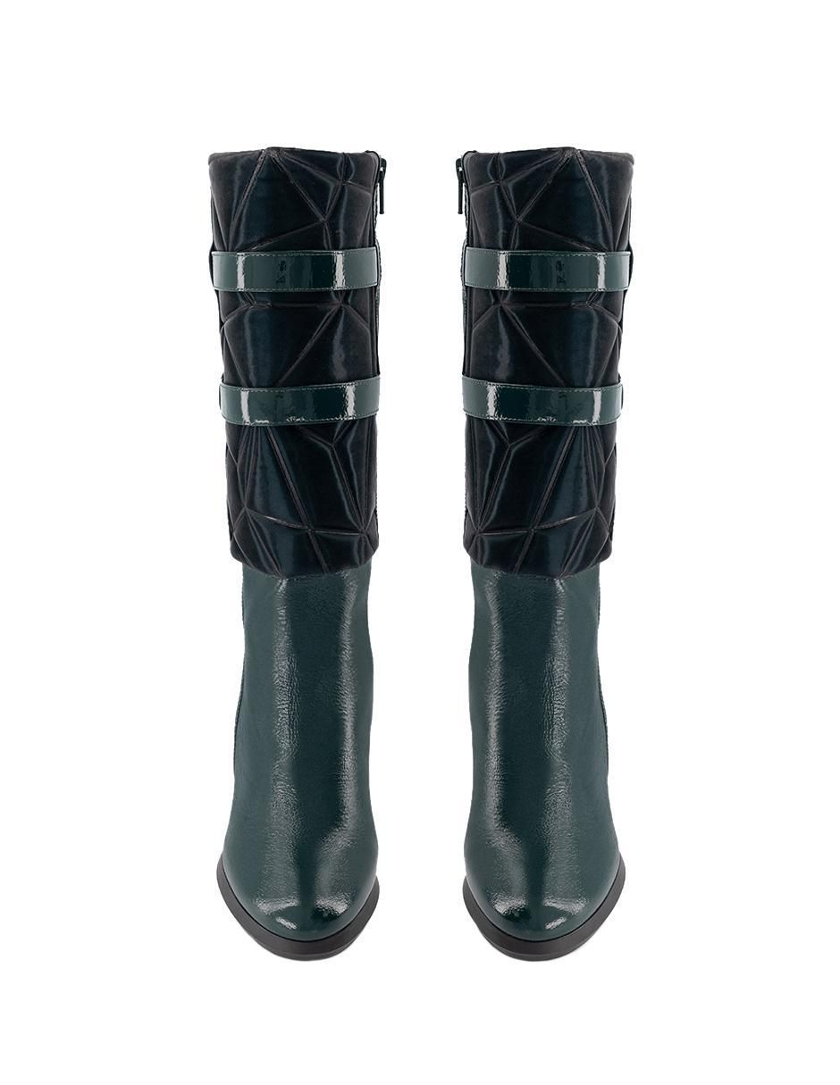 Bota media pierna para mujer