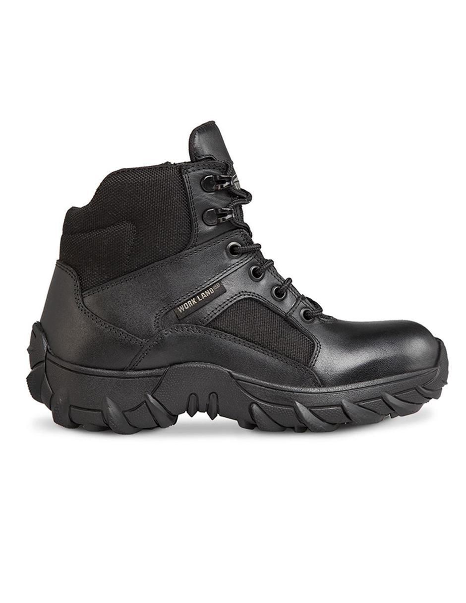 Bota al tobillo de piel para mujer 4