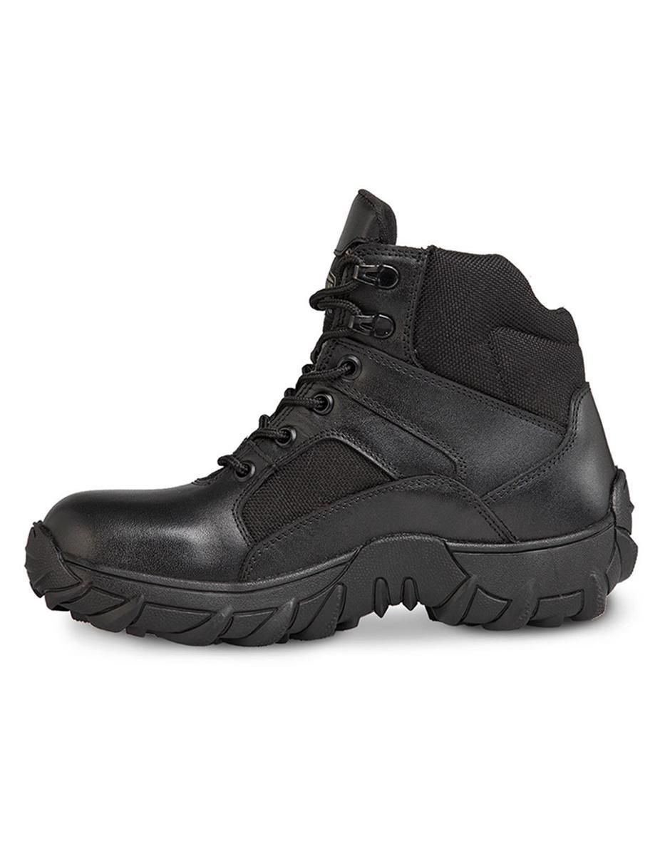 Bota al tobillo de piel para mujer 3