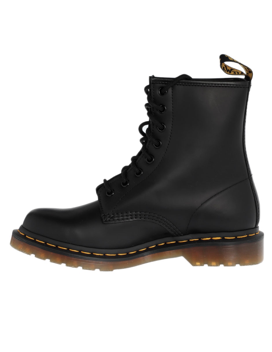 Bota arriba del tobillo de cuero para mujer