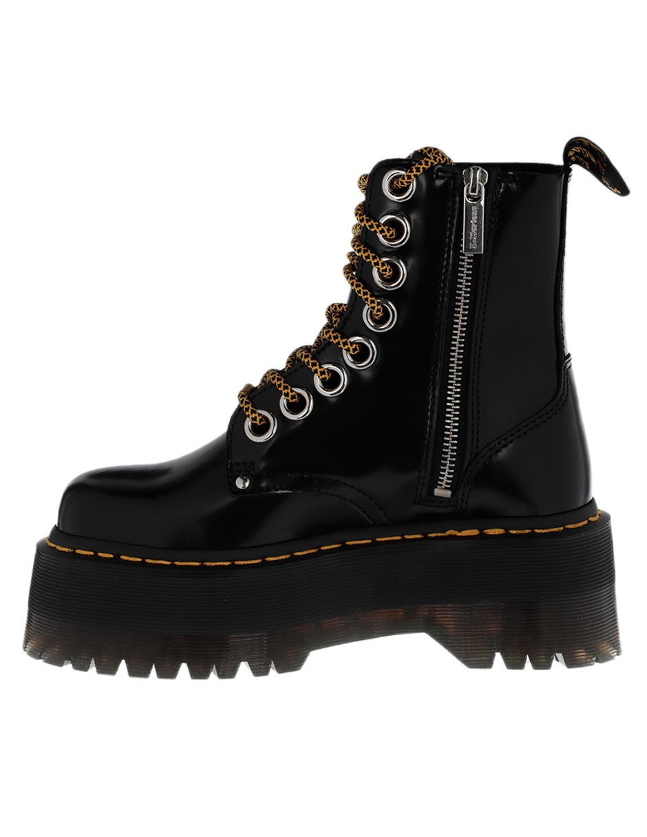 Bota arriba del tobillo Dr. Martens de cuero para mujer