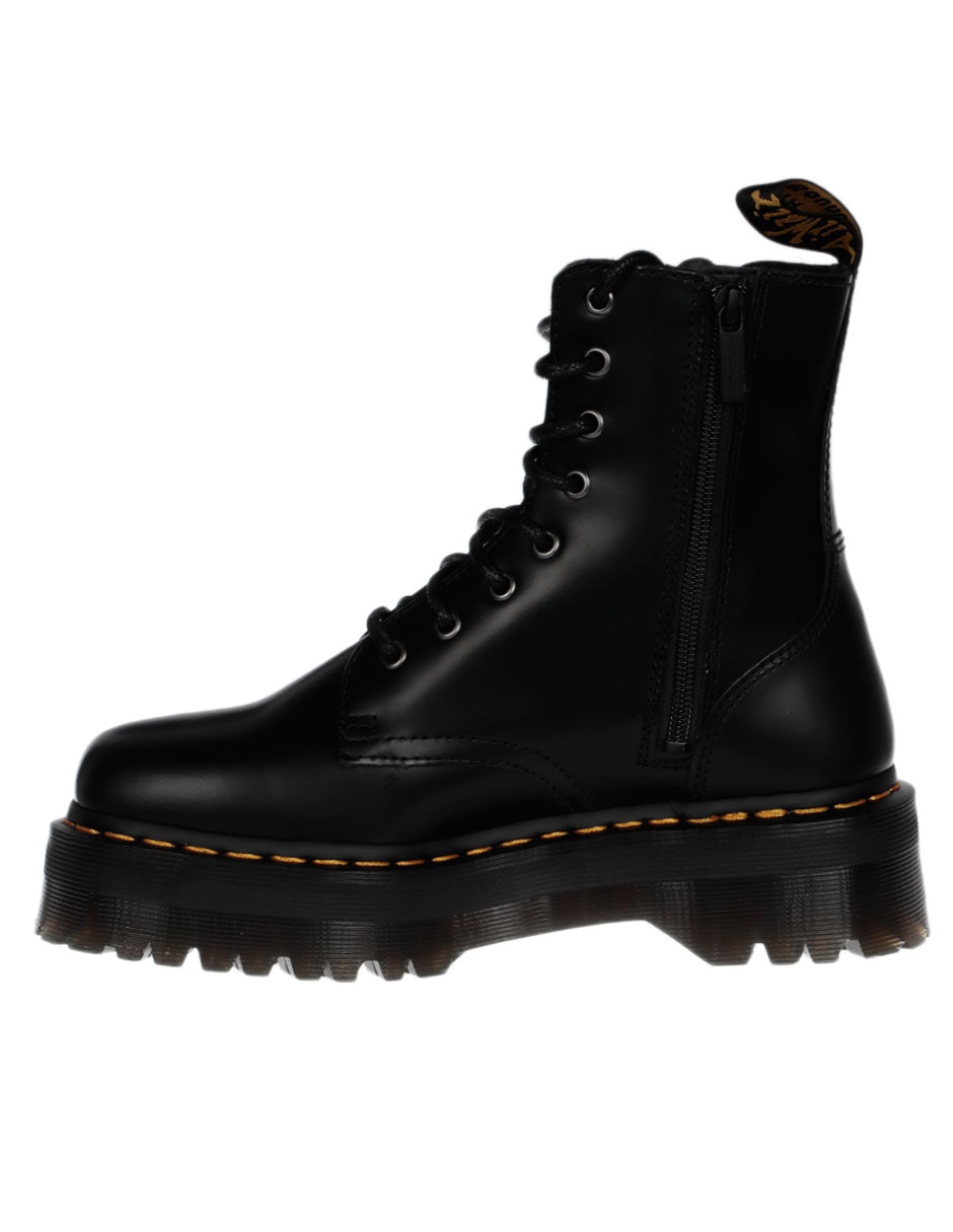 Bota arriba del tobillo de piel para mujer 4