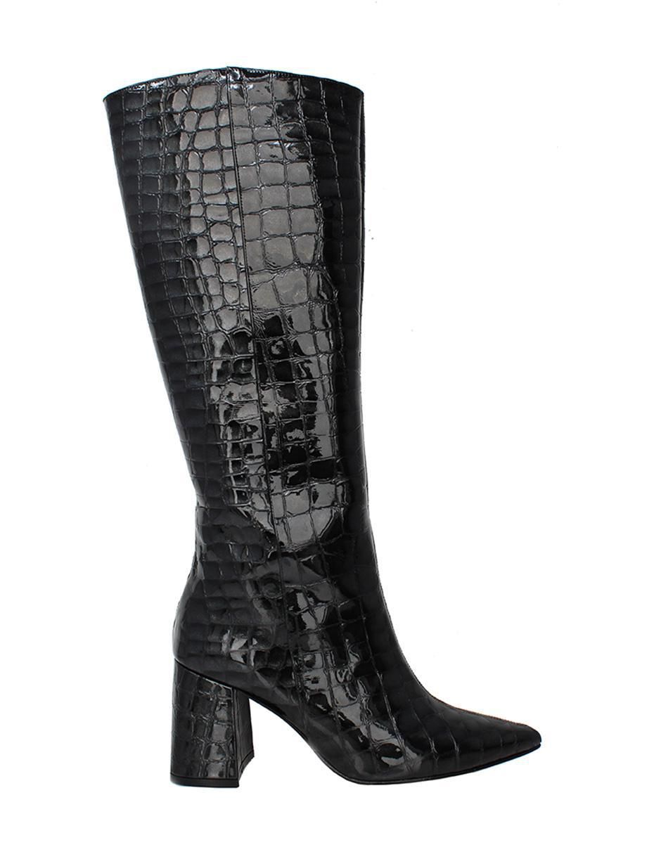 Bota abajo de la rodilla Regina Romero Brooklyn 75 de piel para mujer