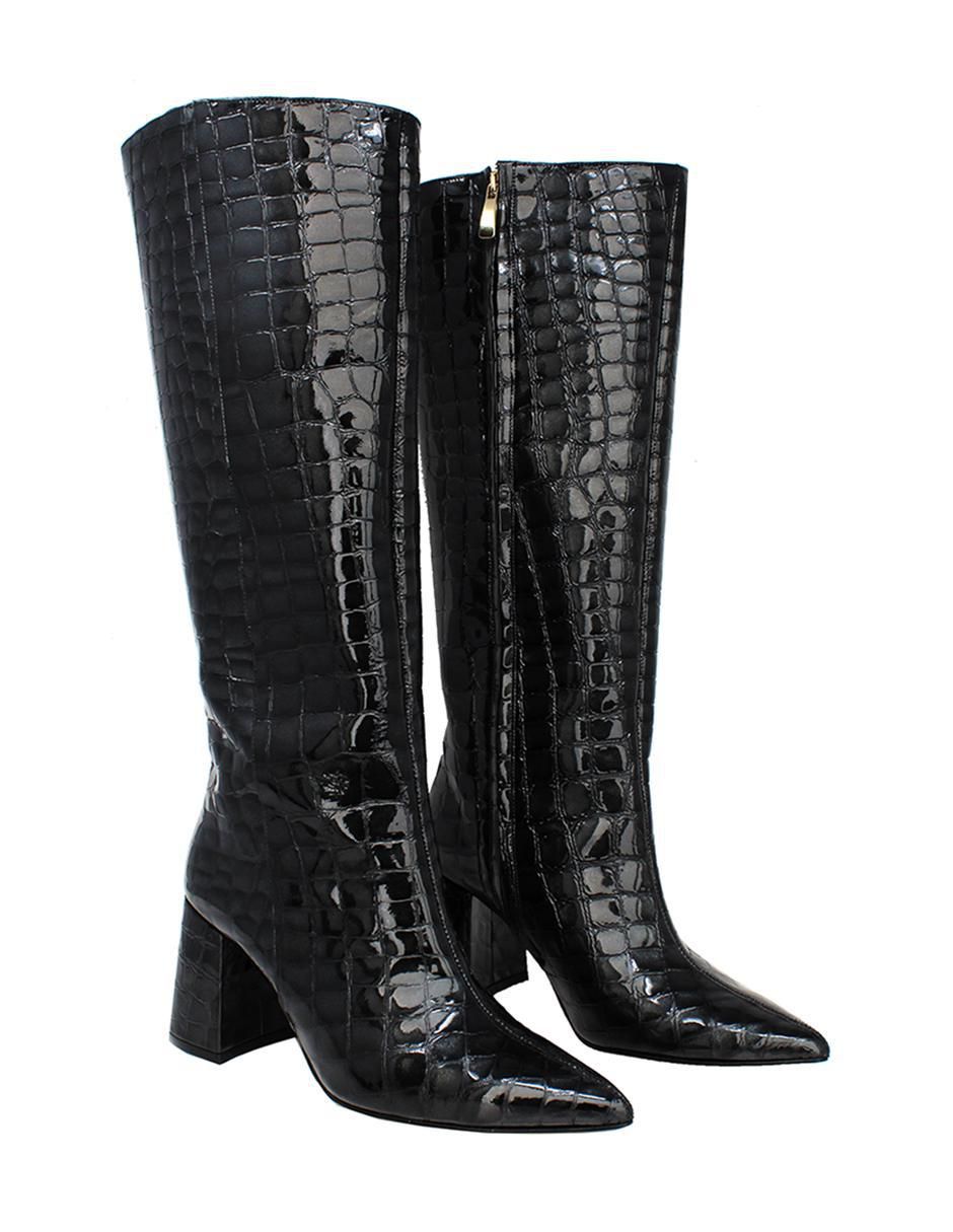 Bota abajo de la rodilla Regina Romero Brooklyn 75 de piel para mujer